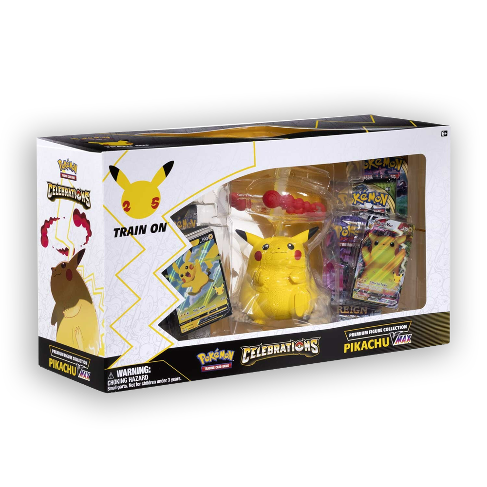 Pokémon TCG: Celebrations Premium Figure Collection – Pikachu VMAX Side