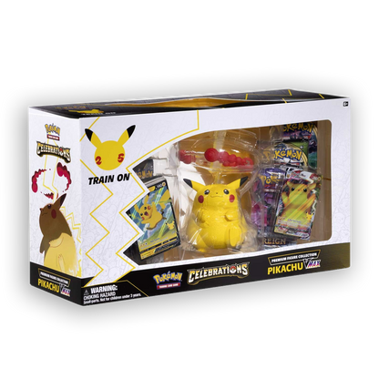 Pokémon TCG: Celebrations Premium Figure Collection – Pikachu VMAX Side