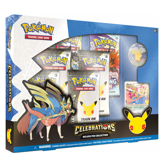 Pokémon TCG: Celebrations Deluxe Pin Box (25th Anniversary)