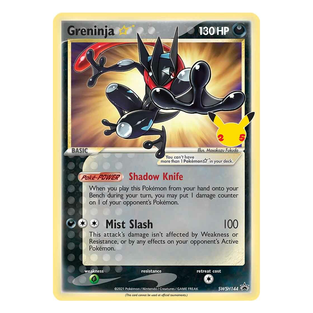 Pokémon TCG: Celebrations Elite Trainer Box Greninja Star