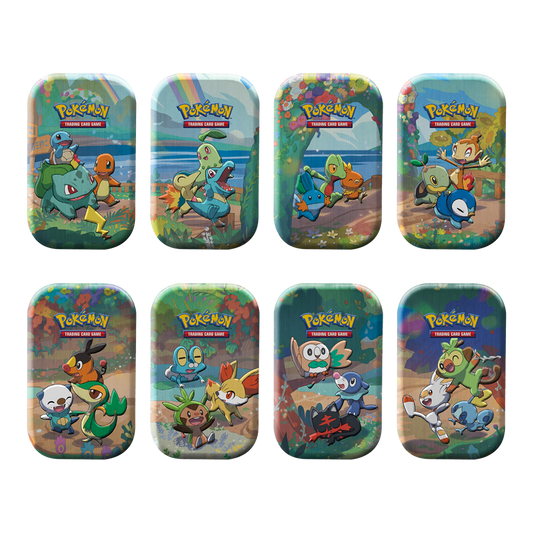 Pokémon TCG: Celebrations Mini Tins – Set of 8