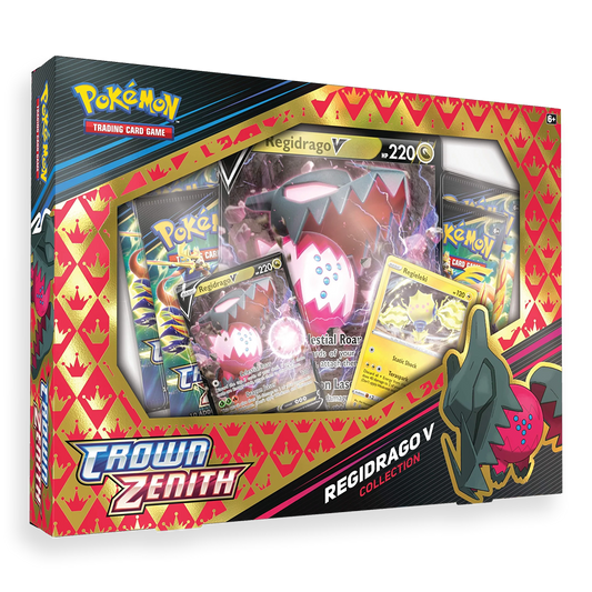 Pokémon TCG: Crown Zenith Collection Regidrago V Collection Box