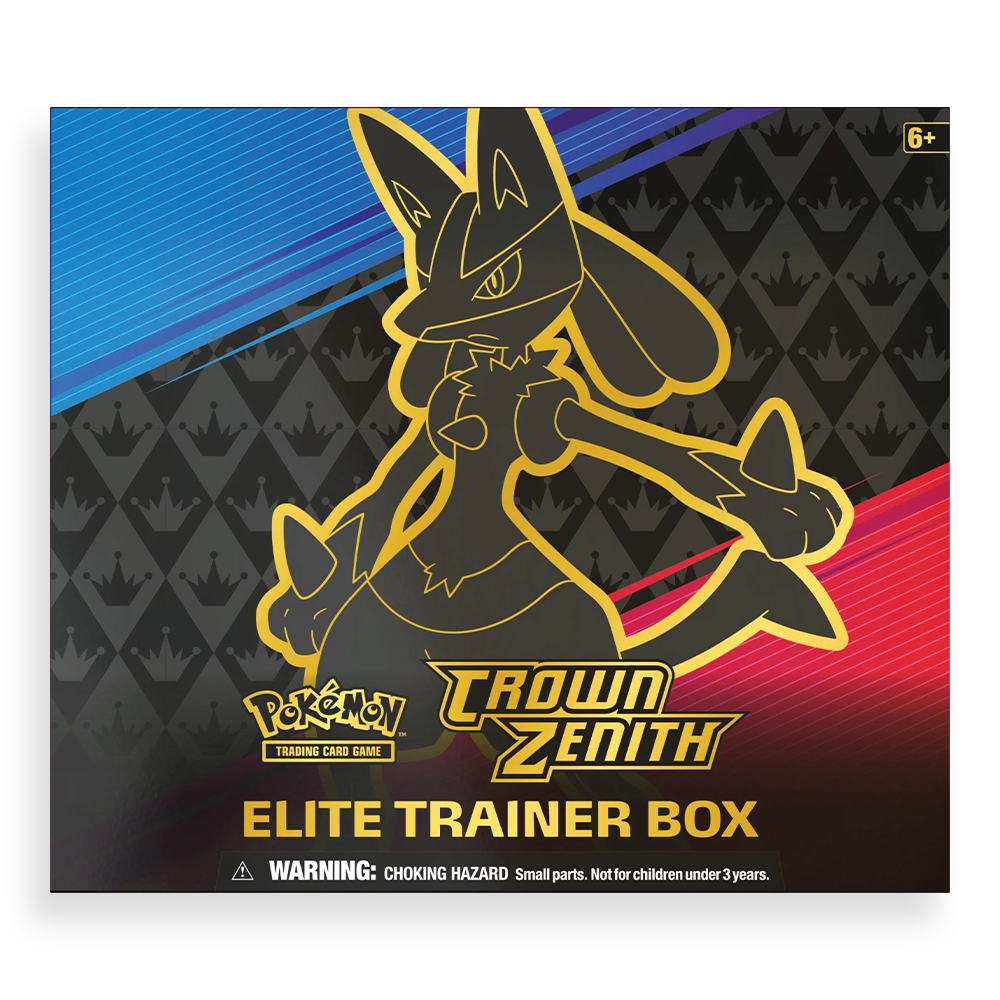 Pokémon TCG: Crown Zenith Elite Trainer Box Front