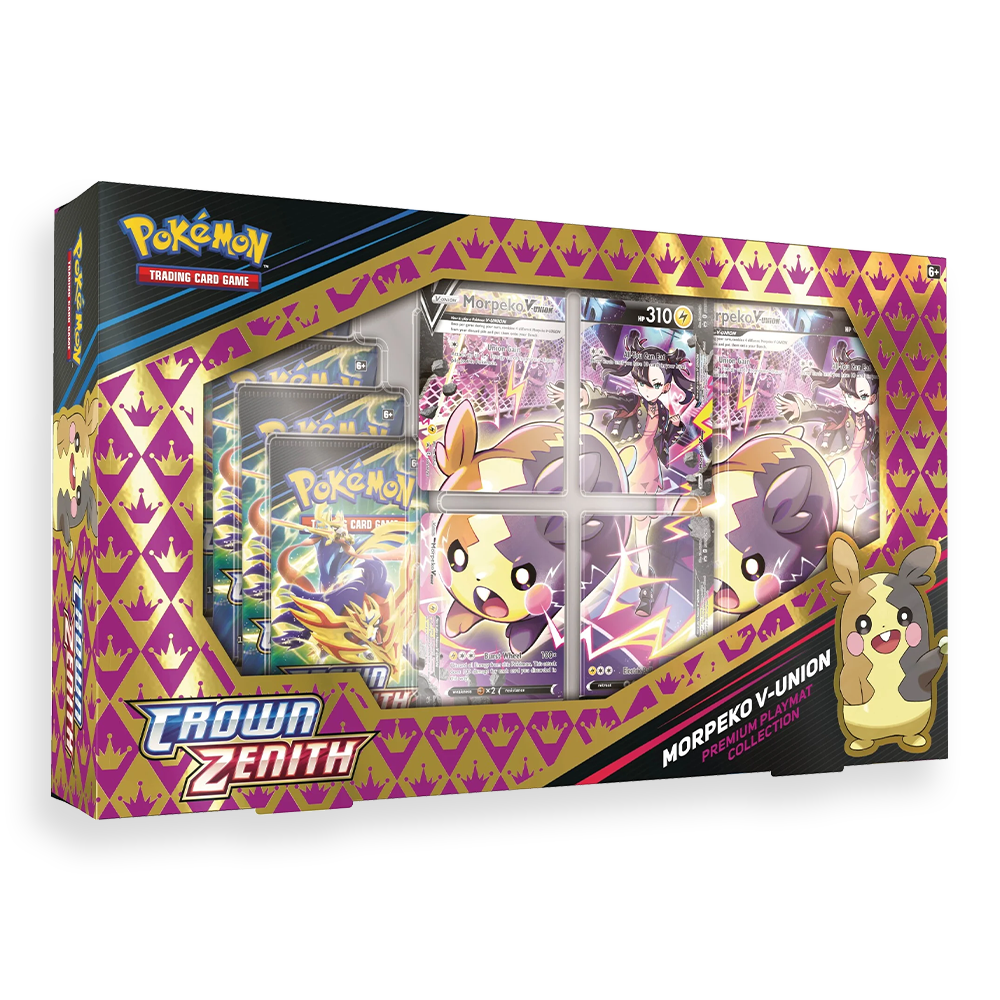 Pokémon TCG: Crown Zenith Premium Playmat Collection — Morpeko V-UNION