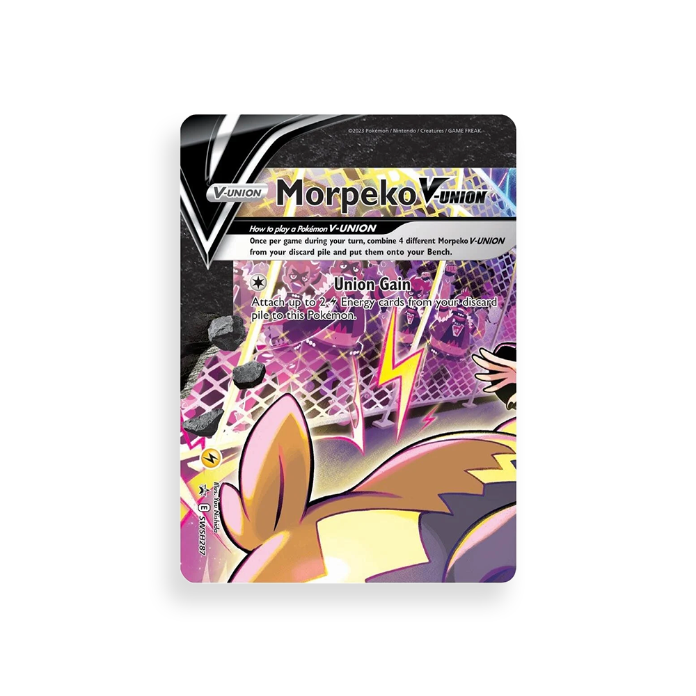 Pokémon TCG: Crown Zenith Premium Playmat Collection — Morpeko V-UNION Promo 1 
