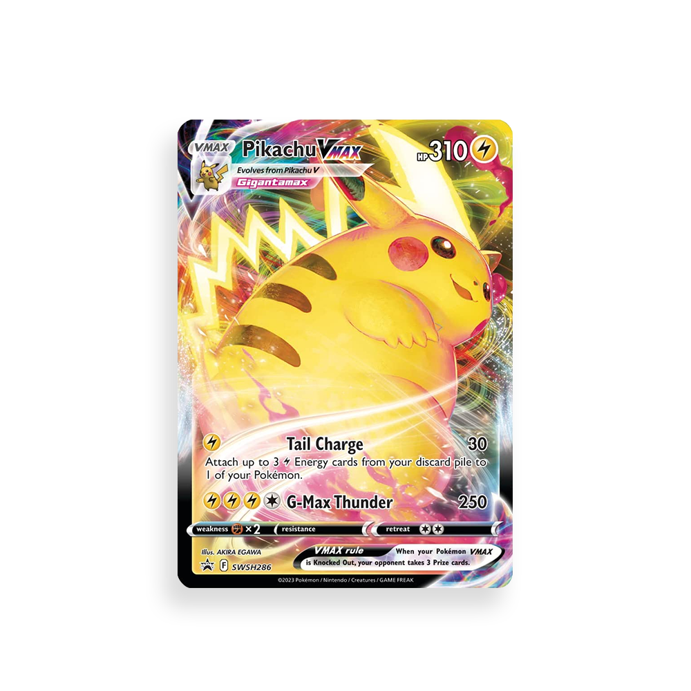 pokemon trading card games crown zenith special collection pikachu vmax Pokmon TCG Box new and sealed Whatnot: Shop, Sell, Connect Pikachu VMAX generates Energy with Tail Charge I got some amazing cards