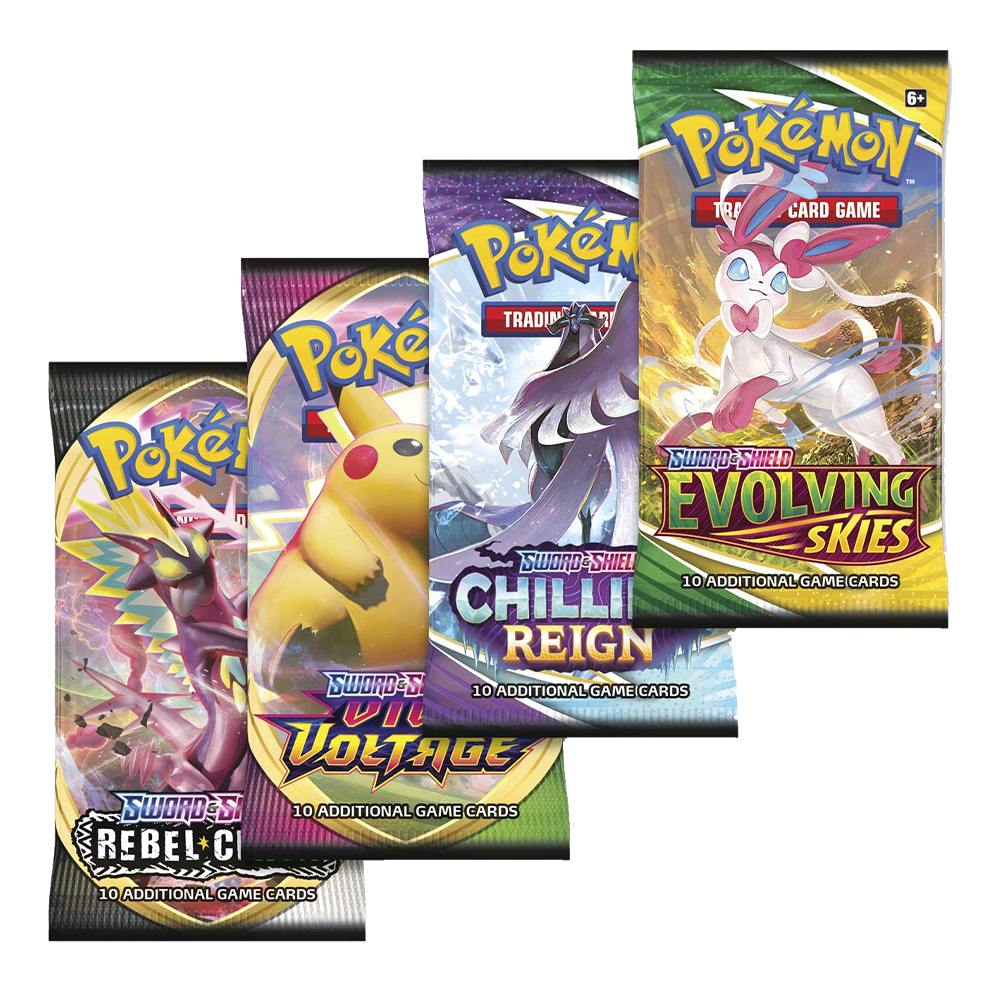 Pokémon TCG: Dragonite V Collection Box Booster packs