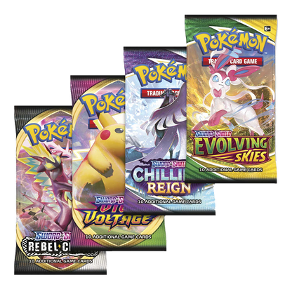 Pokémon TCG: Dragonite V Collection Box Booster packs