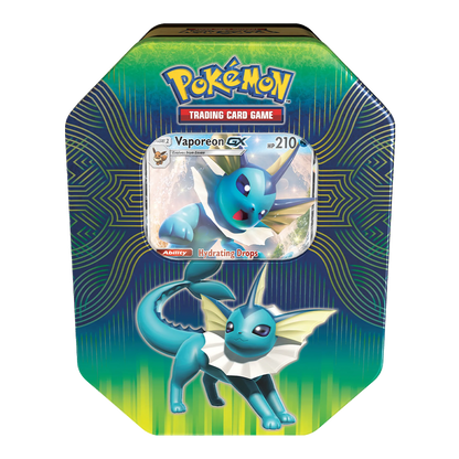 Pokémon TCG: Elemental Power Tin - Vaporeon-GX