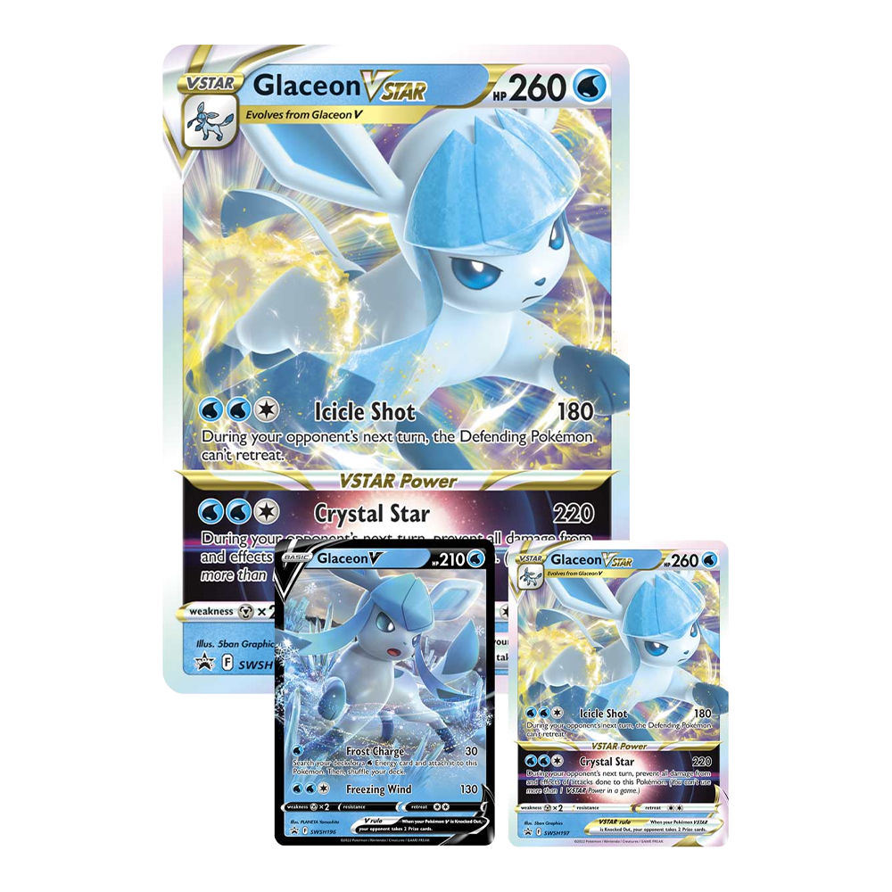 Pokémon TCG: Glaceon VSTAR Special Collection Promos