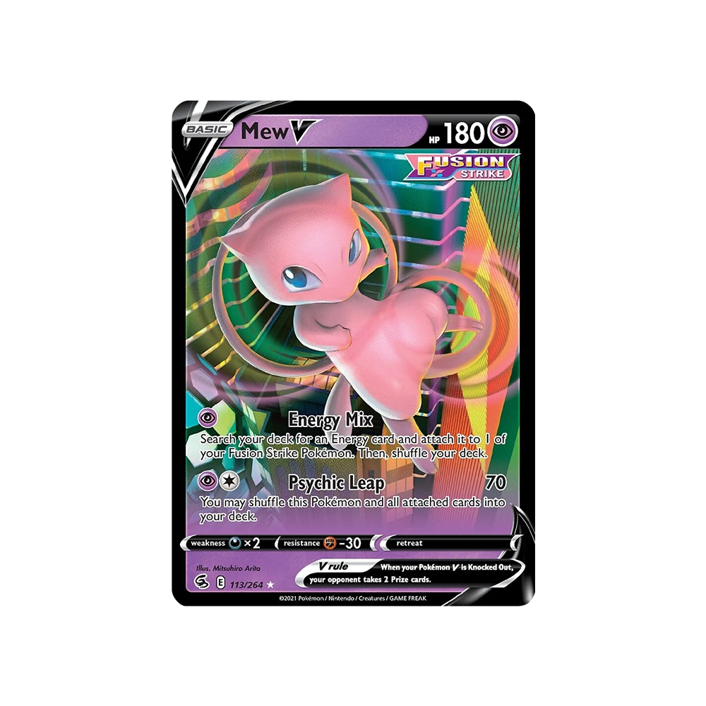 Pokmon TCG: Mew VMAX League Battle Deck Eclipse Cards Pokmon TCG: Mew VMAX League Battle Deck Eclipse Cards