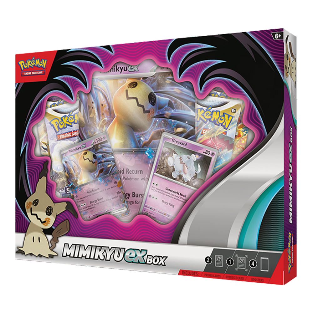 Pokémon TCG: Mimikyu ex Collection Box