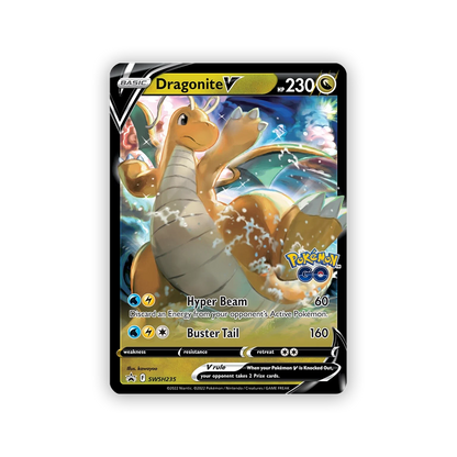 Pokémon TCG: Pokémon GO Premier Deck Holder Collection—Dragonite V Promo