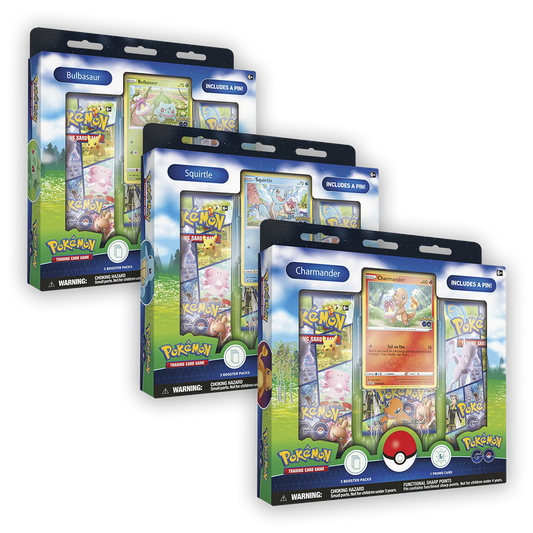 Pokémon TCG: Pokémon GO Pin Collection  Bundle