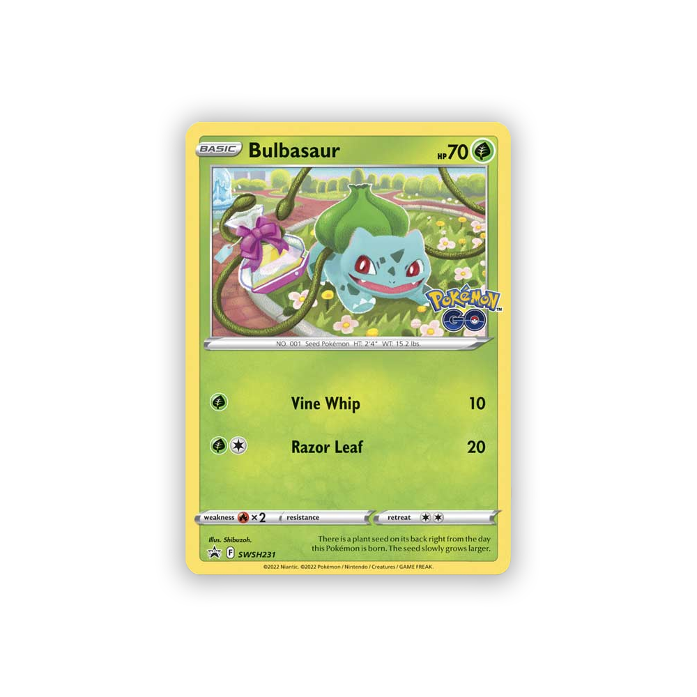 thumbnail image 2 of Bulbizarre / Bulbasaur Pokémon GO Pin – EB10.5 Near Mint, Loose 2 of 5