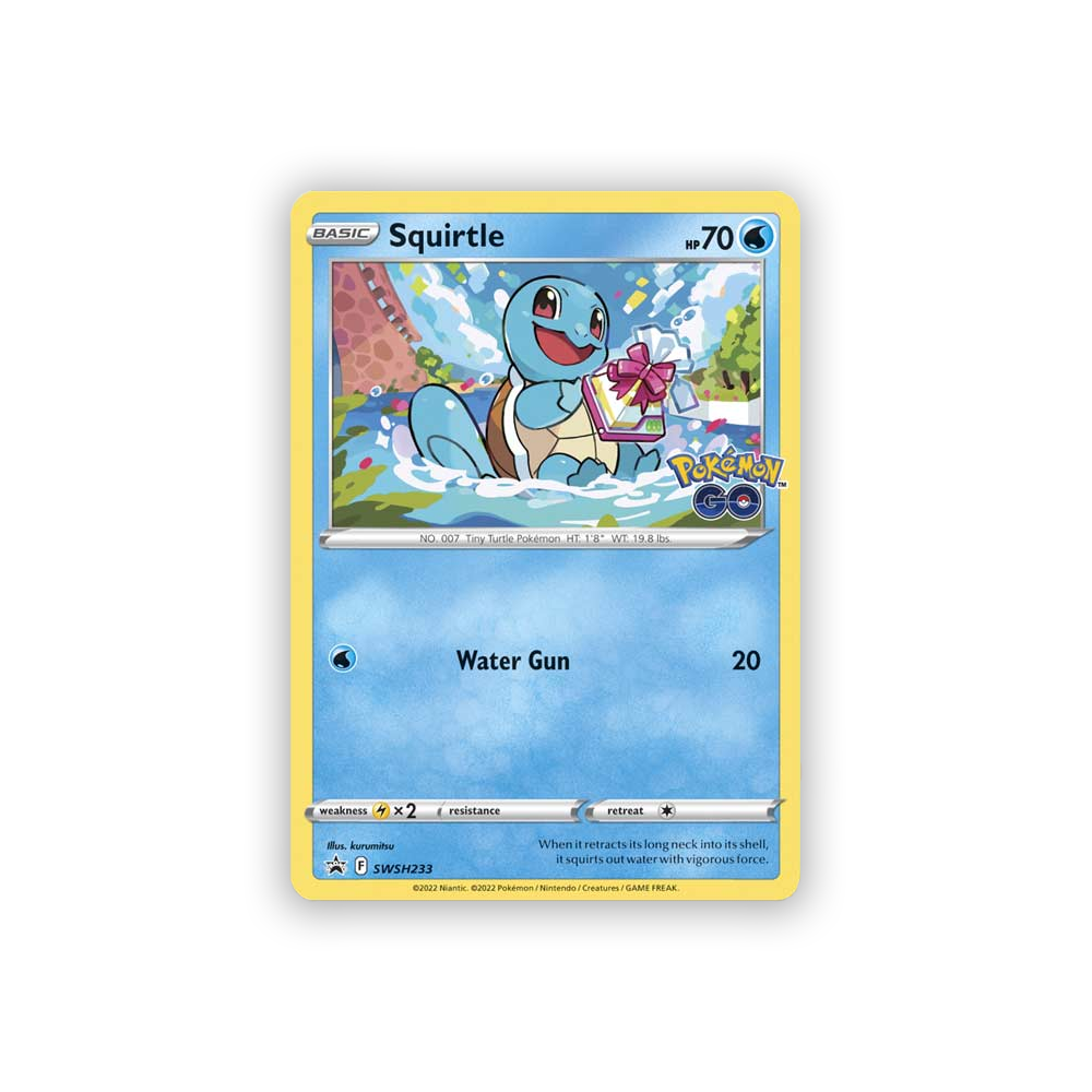 Pokémon TCG: Pokémon GO Pin Collection – Squirtle Promo