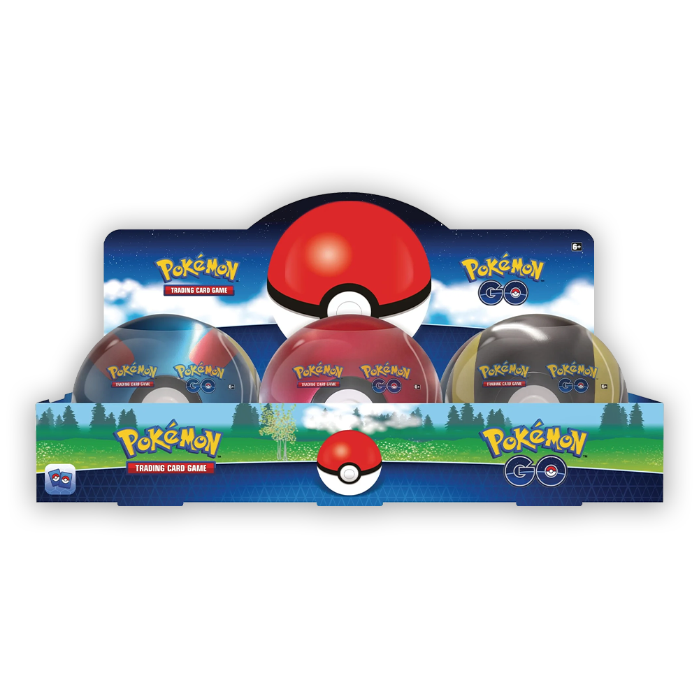 Pokémon TCG: Pokémon GO Poké Ball Tin Assortment