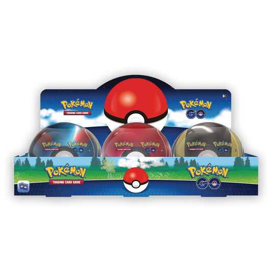 Pokémon TCG: Pokémon GO Poké Ball Tin Assortment