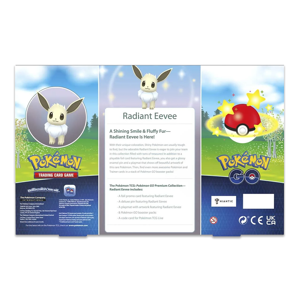 Pokémon TCG: Pokémon GO Premium Collection—Radiant Eevee Pokémon GO Code Card