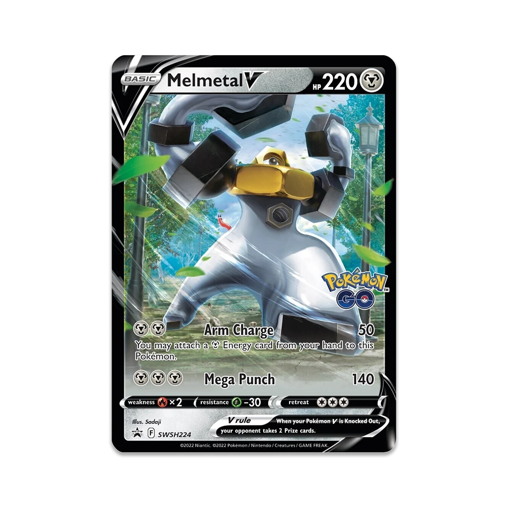 Pokémon TCG: Pokémon GO V Battle Deck—Mewtwo vs. Melmetal Melmetal Promo