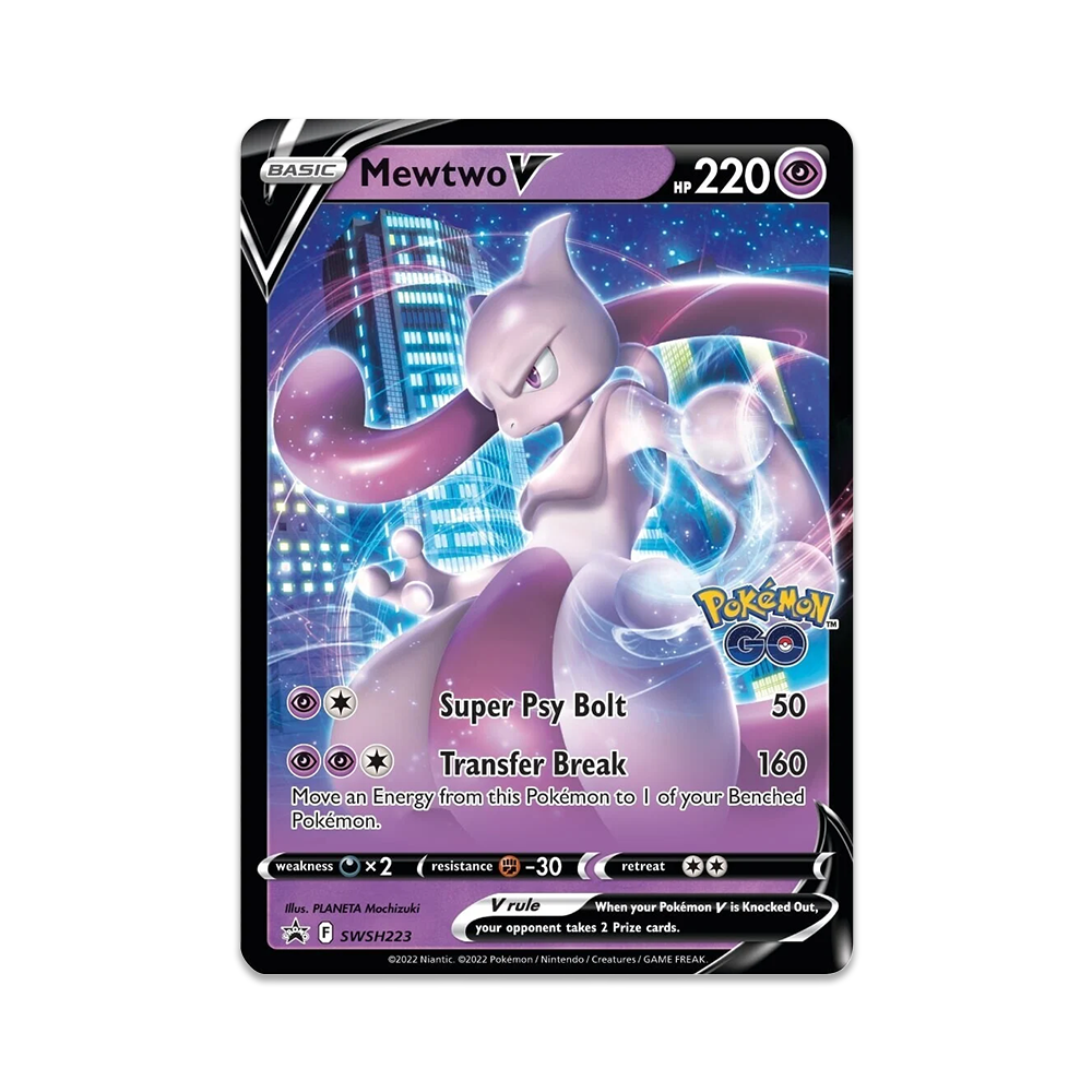 Pokémon TCG: Pokémon GO Mewtwo V Battle Deck Promo