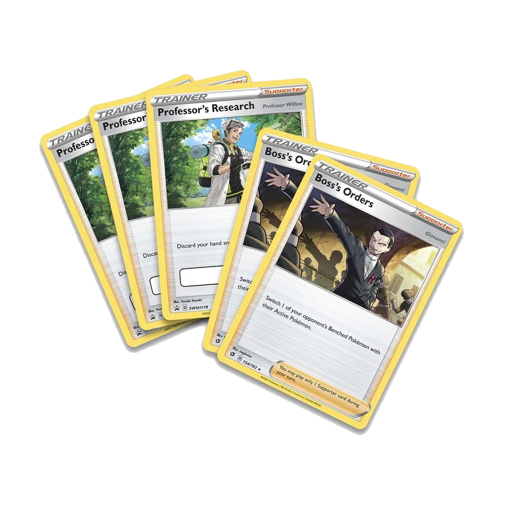 Pokémon TCG: Pokémon GO V Battle Deck—Mewtwo vs. Melmetal Holo Trainer Cards