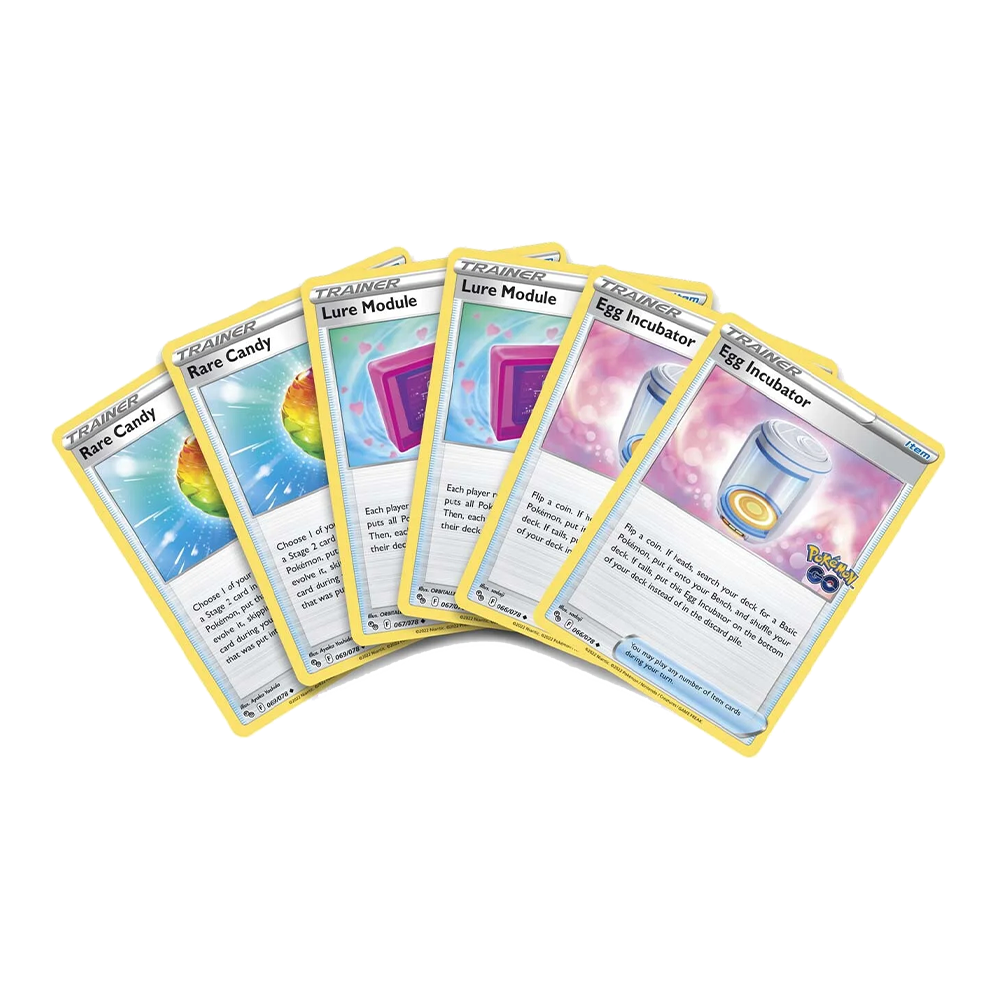 Pokémon TCG: Pokémon GO V Battle Deck—Mewtwo vs. Melmetal Trainer Cards