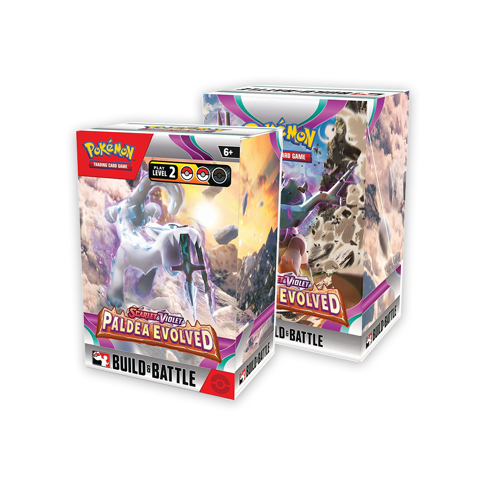 Pokémon TCG: Scarlet & Violet – Paldea Evolved Build & Battle Stadium - Build and Battle Boxes