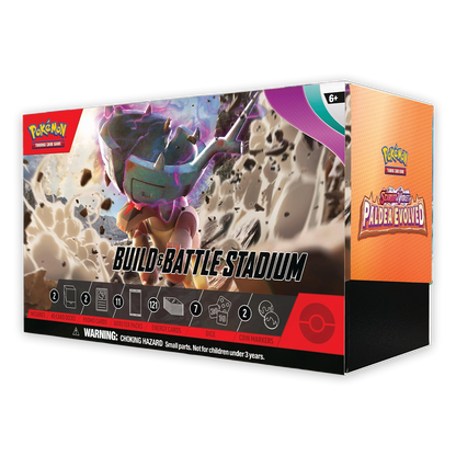 Pokémon TCG: Scarlet & Violet – Paldea Evolved Build & Battle Stadium Side