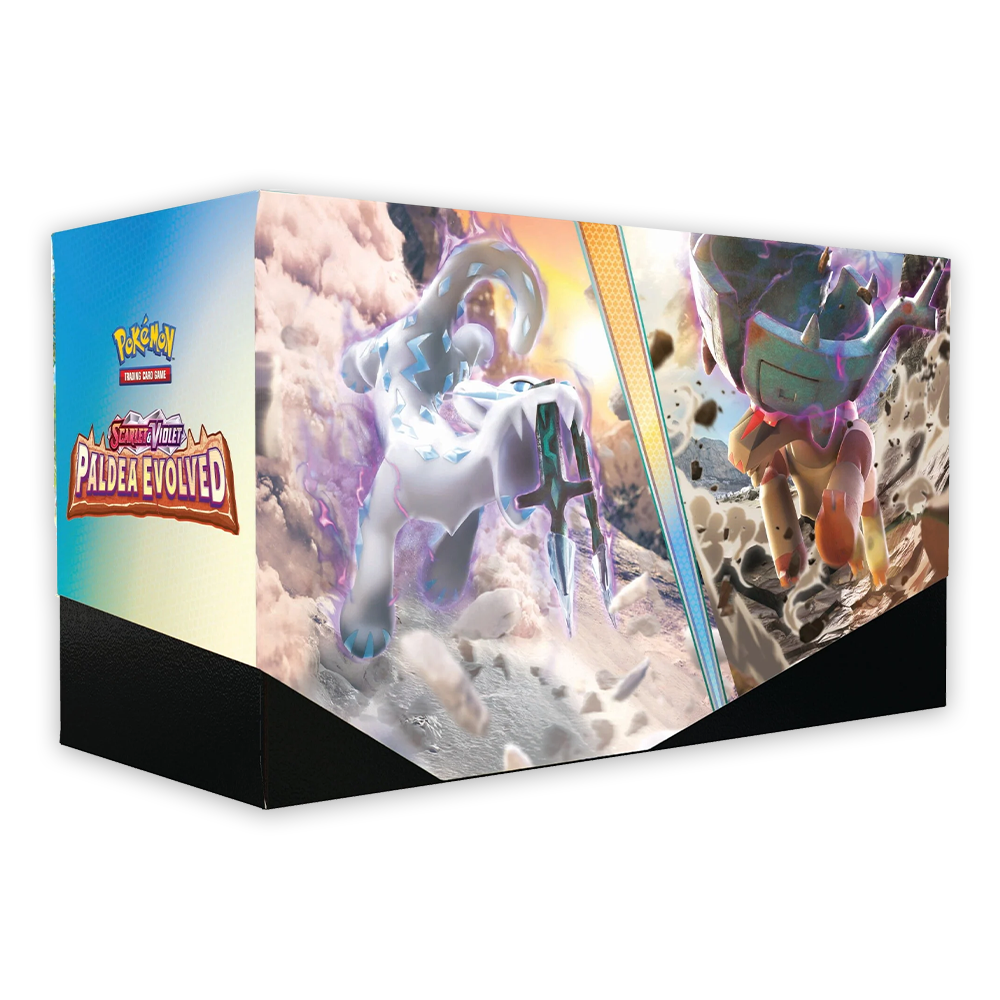 Pokémon TCG: Scarlet & Violet – Paldea Evolved Build & Battle Stadium Storage Box