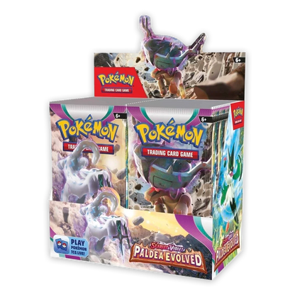 Pokémon TCG: Scarlet & Violet – Paldea Evolved Booster Box Display – Eclipse Cards