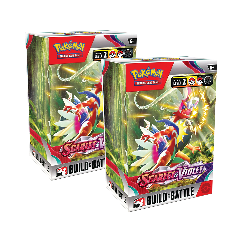 Pokémon TCG: Scarlet & Violet Build & Battle Stadium Build and Battle Boxes