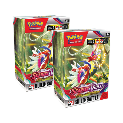 Pokémon TCG: Scarlet & Violet Build & Battle Stadium Build and Battle Boxes