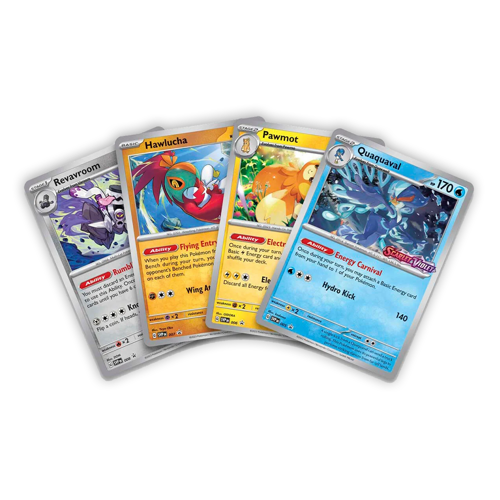 Pokémon TCG: Scarlet & Violet Build & Battle Stadium Promos