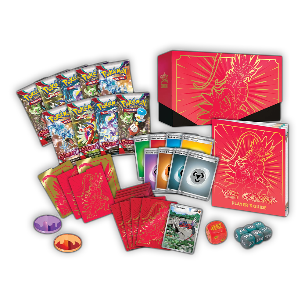 Pokémon TCG: Scarlet & Violet Elite Trainer Box (Koraidon) Contents