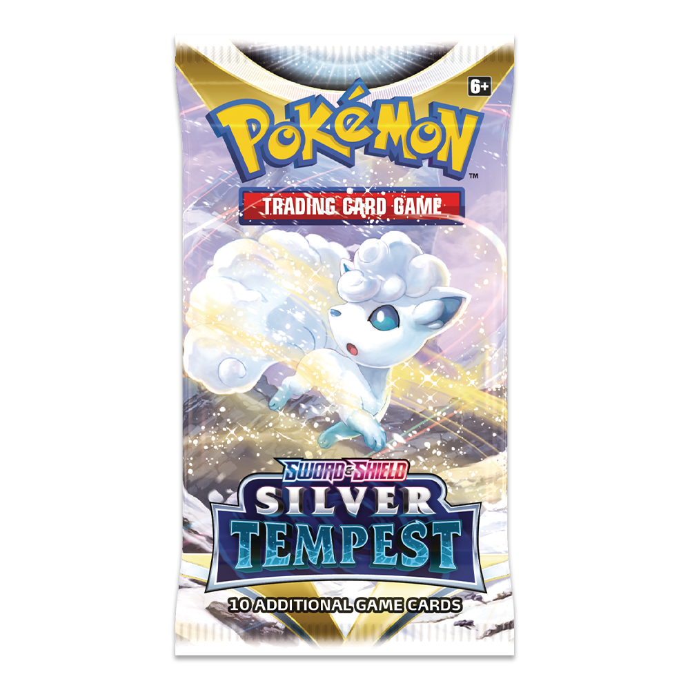 Pokémon TCG: Sword & Shield – Silver Tempest Booster Pack - Alolan Vulpix