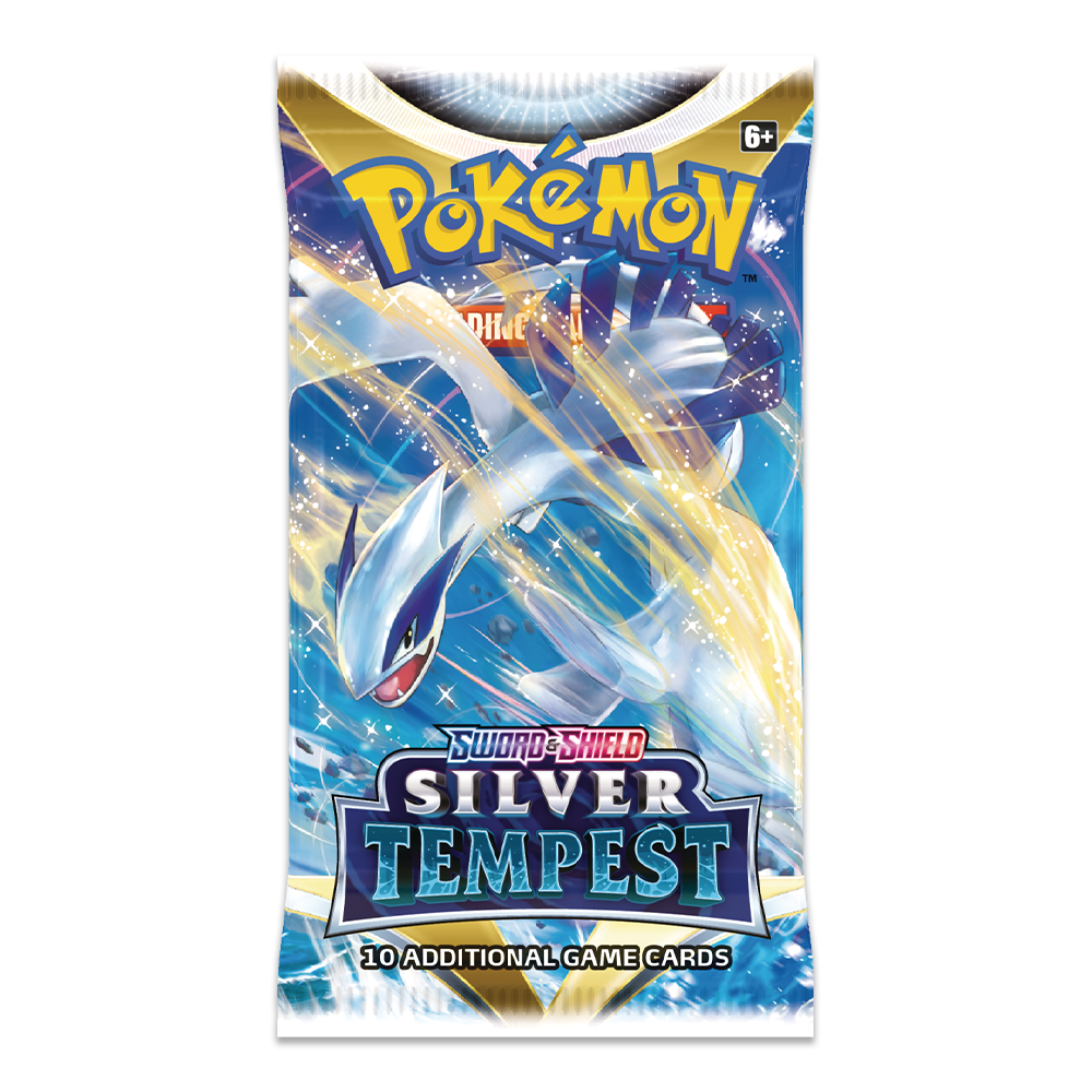 Pokémon TCG: Sword & Shield – Silver Tempest Booster Pack - Lugia