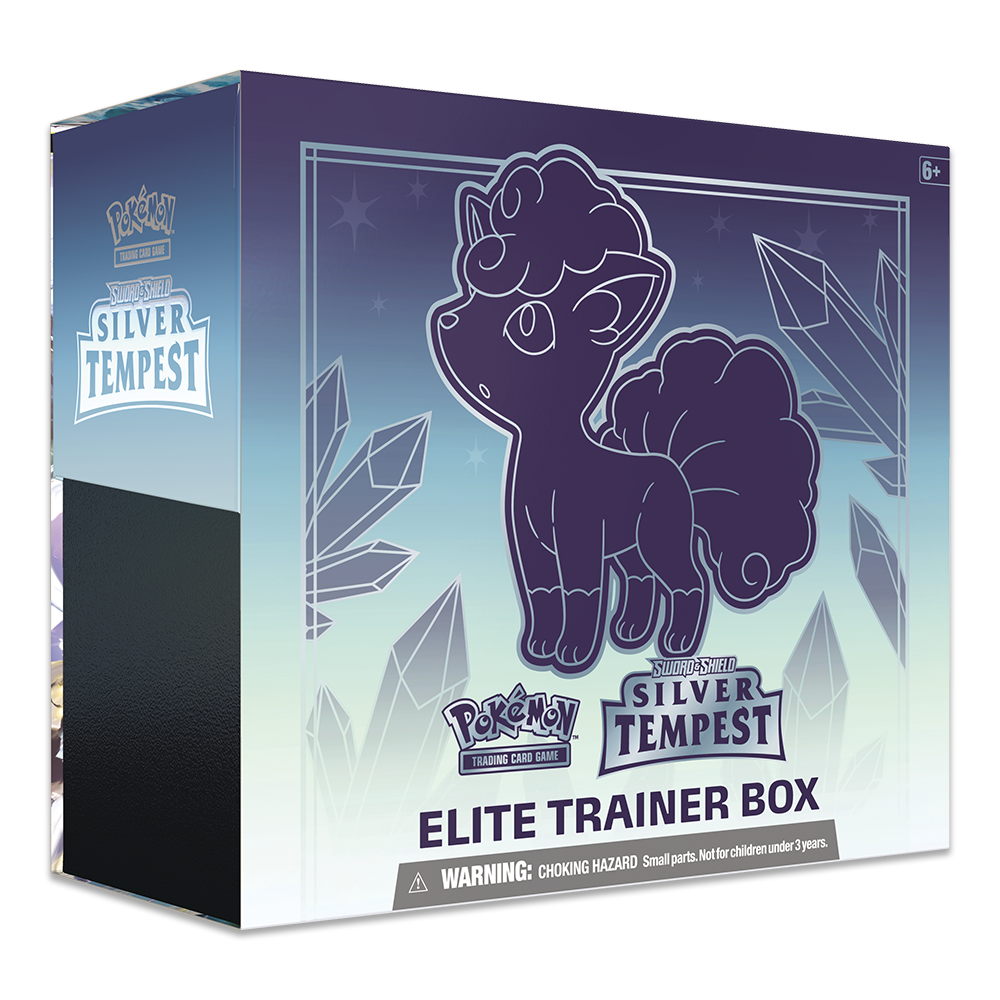 Pokémon TCG: Sword & Shield – Silver Tempest Elite Trainer Box