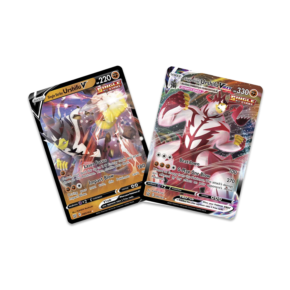 Pokémon TCG: Single Strike Urshifu VMAX League Battle Deck Promos