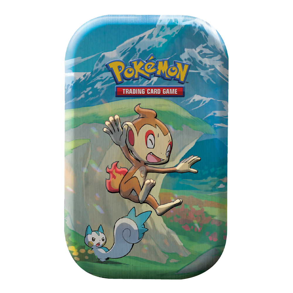 Pokémon TCG: Sinnoh Stars Mini Tin - Chimchar / Pachirisu