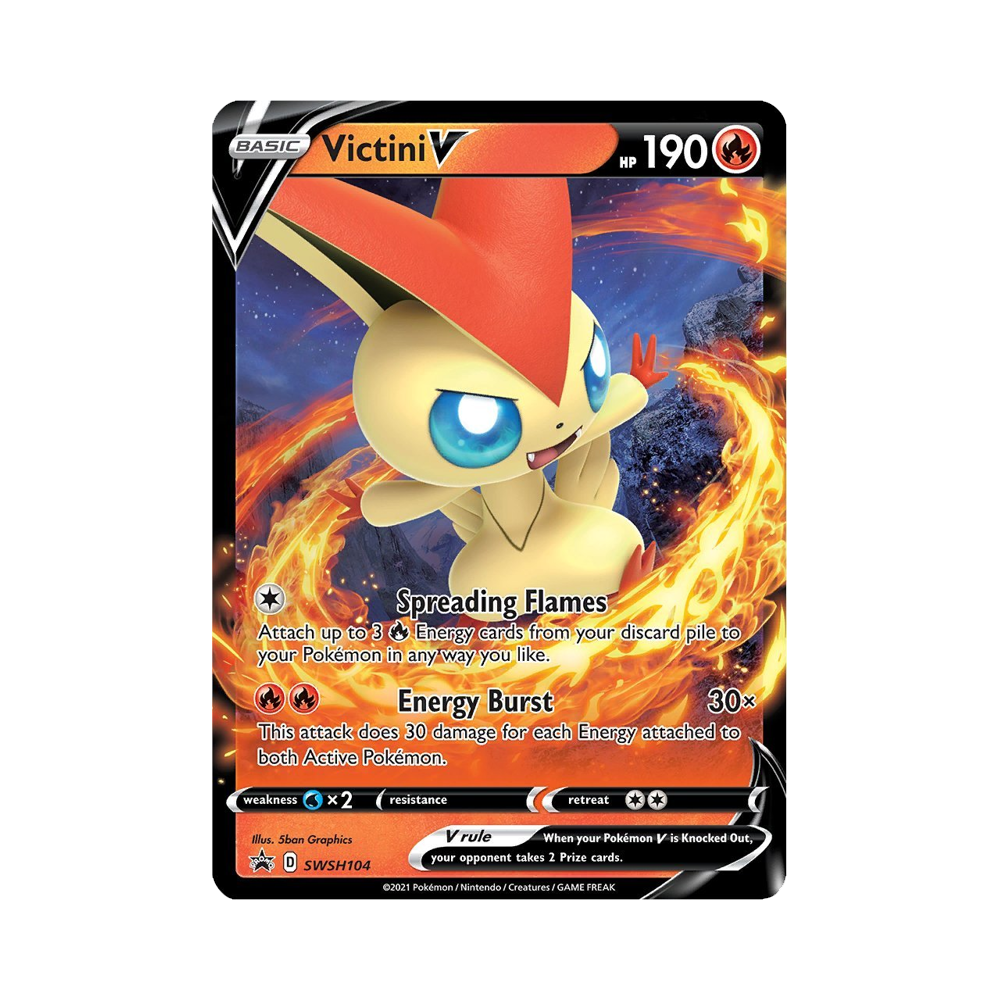 Pokémon TCG: V Battle Deck - Victini V vs. Gardevoir V - Victini V Promo