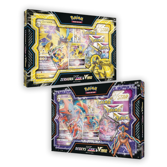 Pokémon TCG: Deoxys / Zeraora VMAX & VSTAR Battle Box Bundle - Deoxys / Zeraora VSTAR Promo