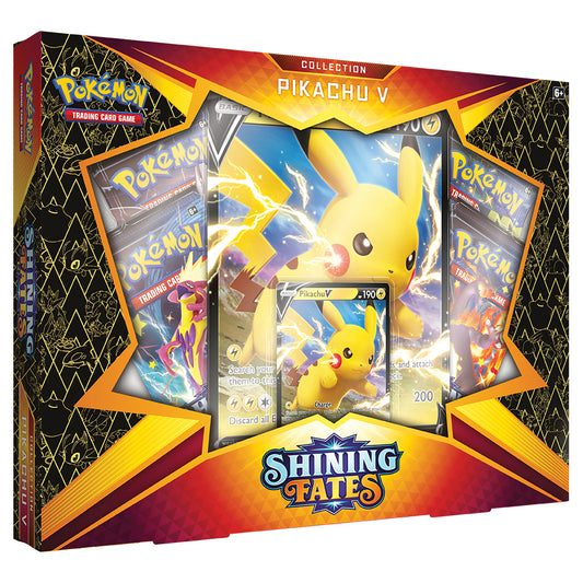 Pokemon Shining Fates Pikachu V Box