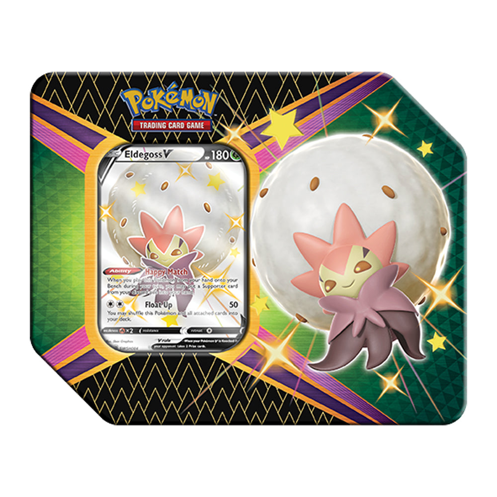 Pokemon Shining Fates Eldegoss V Tin