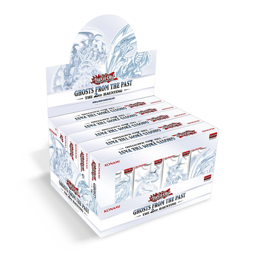 Yugioh Retro Pack Yu-Gi-Oh! Ghosts From The Past 2nd Haunting 1st Edition Display Box | Fresh Sealed Booster Box English Ghosts From The Past Box Yugioh Retro Pack Yu-Gi-Oh! Ghosts From The Past 2nd Haunting 1st Edition Display Box | Fresh Sealed Booster Box English Ghosts From The Past Box