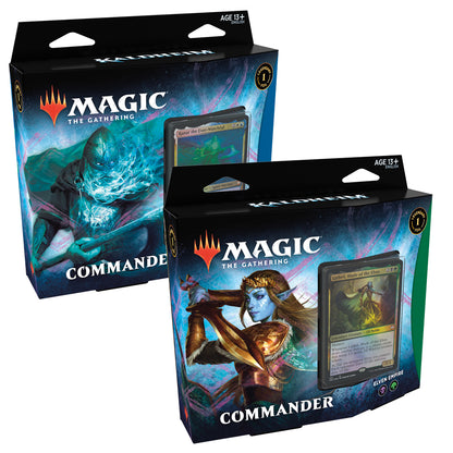 mtg elven empire commander deck Magic The Gathering Kaldheim - | 100 Card Ready-to-Play Deck 1 reference card Warnhinweise Not suitable for children under 36 months Risk of injury from sharp The Lord of The Rings: