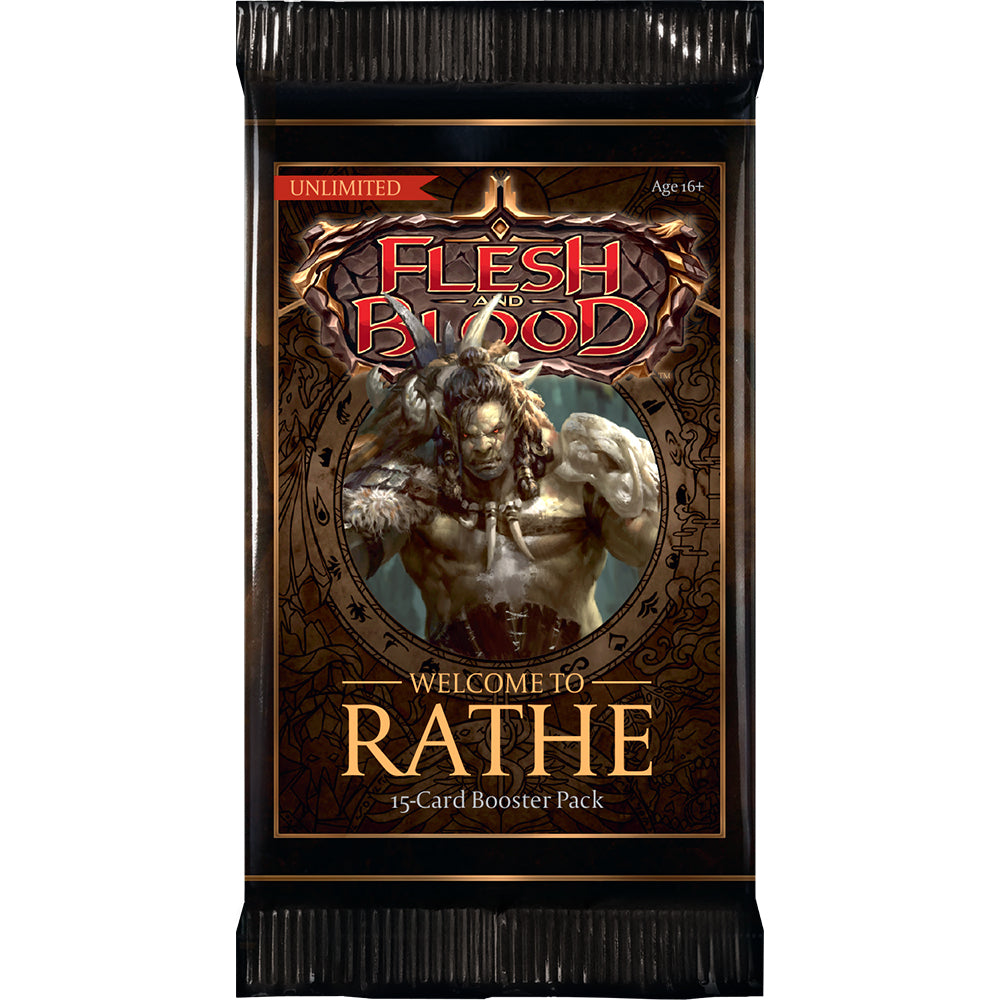 Flesh and Blood TCG: Welcome To Rathe Unlimited Booster Box Eclipse Cards Flesh and Blood TCG: Welcome To Rathe Unlimited Booster Box Eclipse Cards