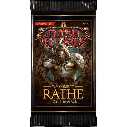 Flesh and blood welcome to rathe unlimited Rhinar booster pack