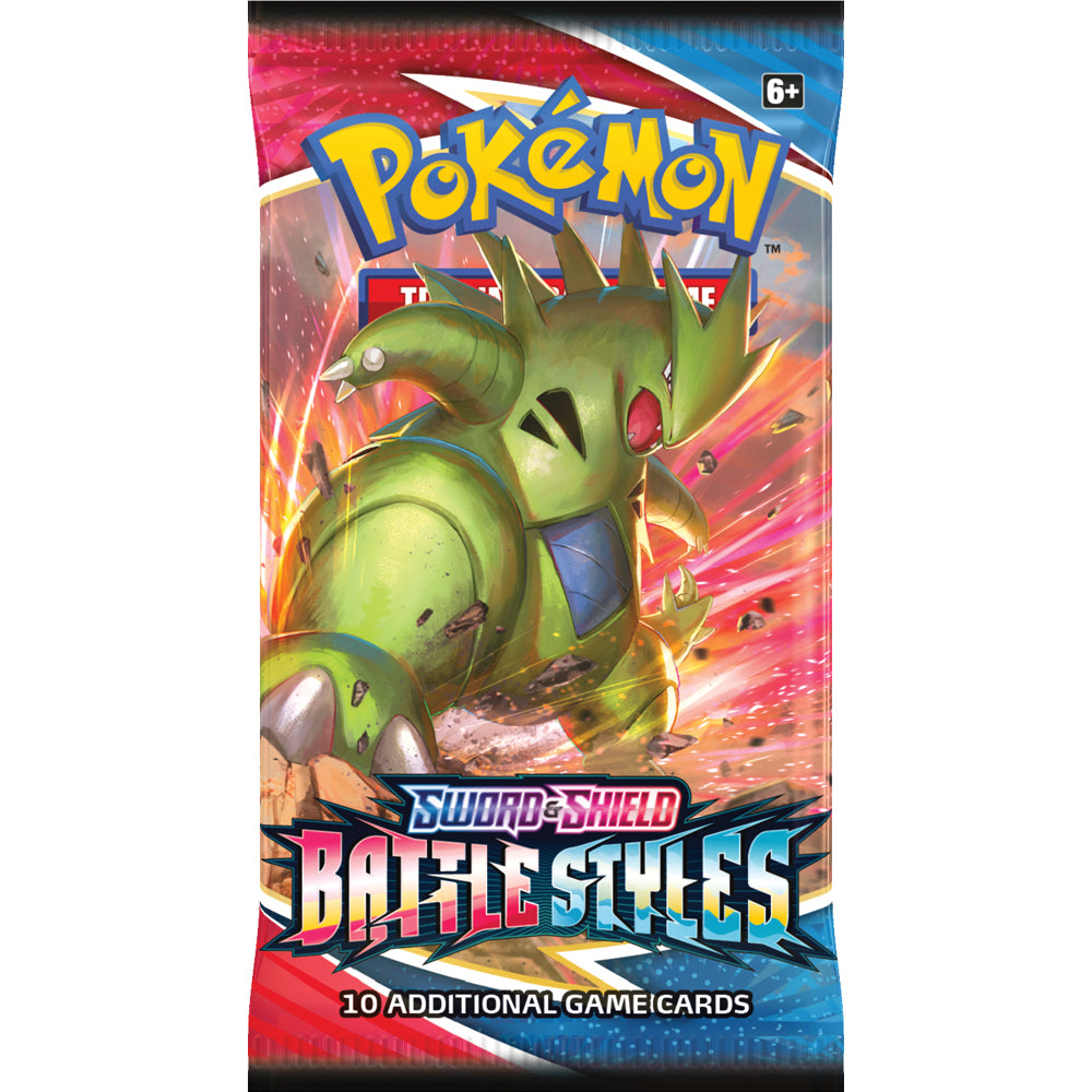 Pokémon TCG Sword and Shield Battle Styles Booster Pack Tyranitar