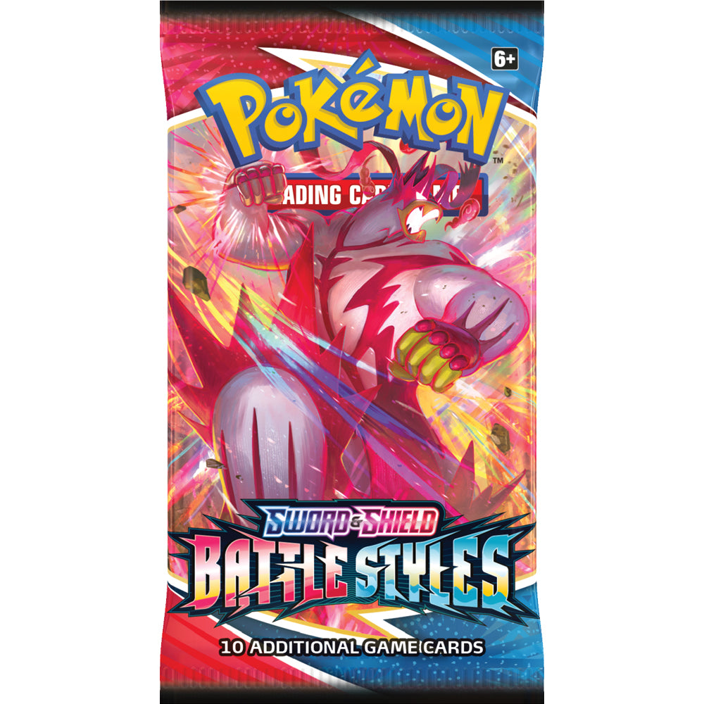 Pokémon TCG Sword and Shield Battle Styles Booster Pack Single Strike Urshifu